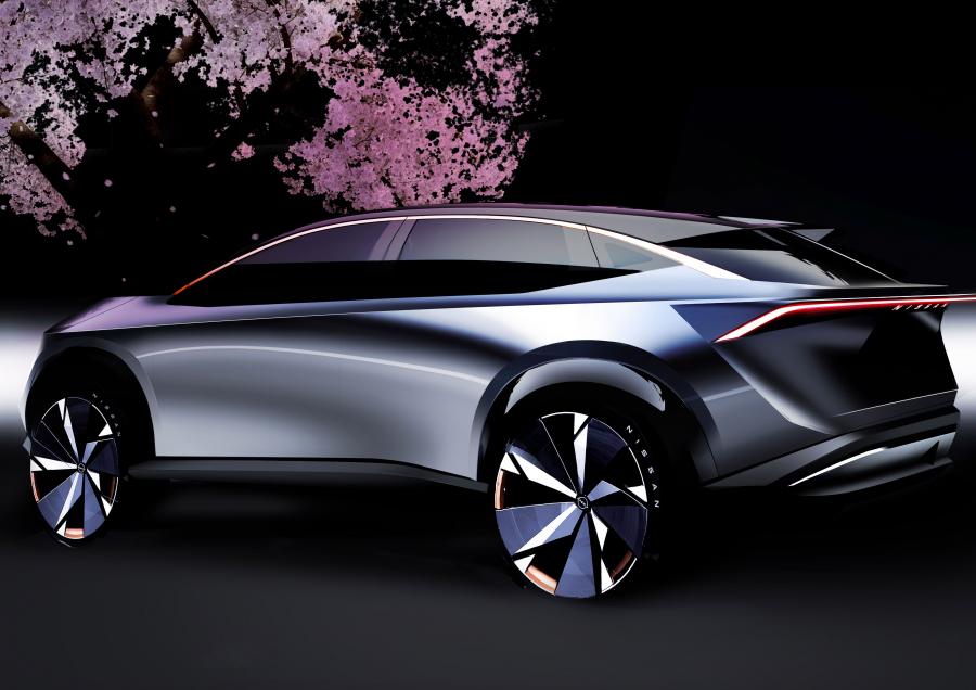 Эскиз Nissan Ariya Concept 2019 года  (фото 42 из 44)